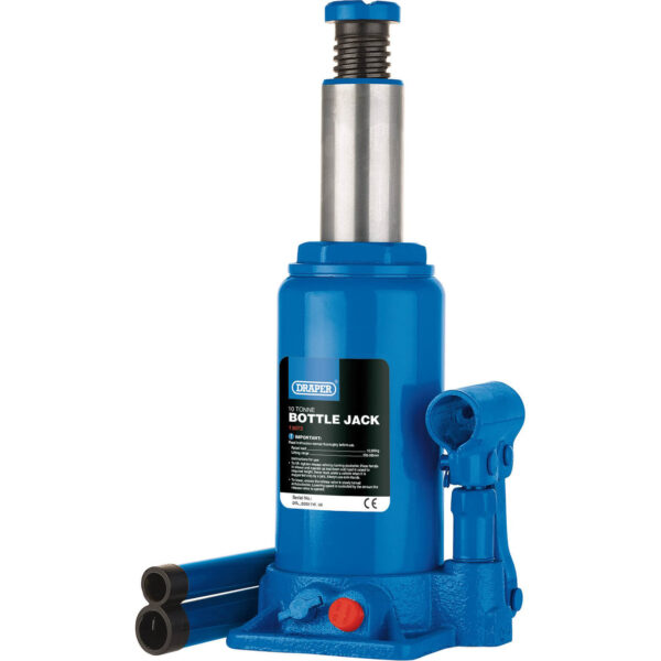 Draper 130 Series Hydraulic Bottle Jack 10 Tonne