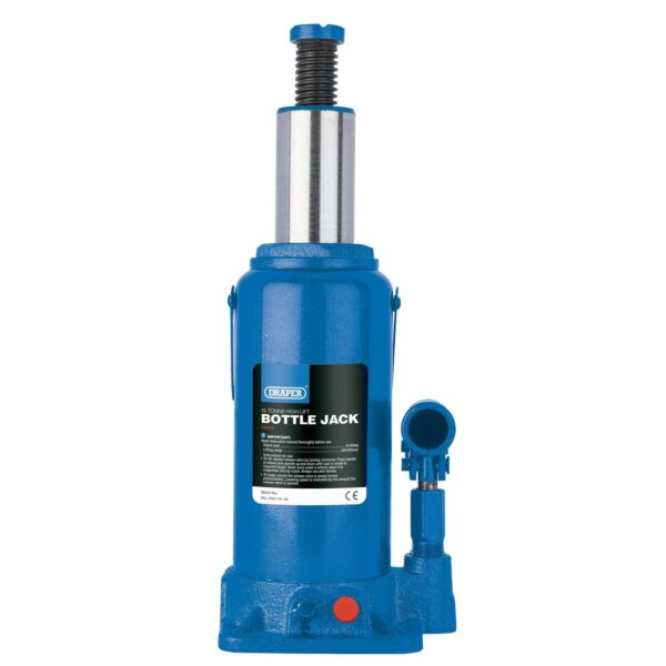 Draper High Lift Hydraulic Bottle Jack 10 Tonne
