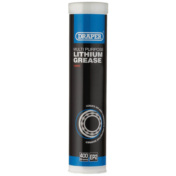 Draper EP2 Multi Purpose Lithium Grease Cartridge Pack of 1