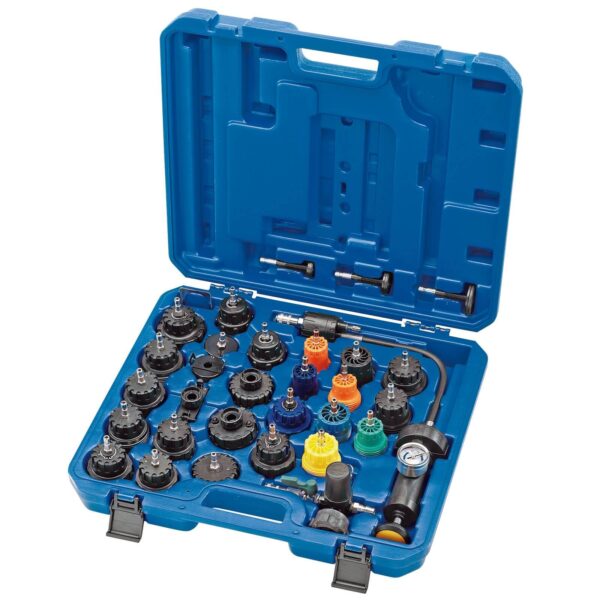 Draper Expert 33 Piece Automotive Radiator and Cap Pressure Test Tool Kit