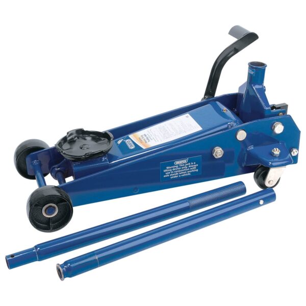 Draper Heavy Duty Garage Trolley Jack 3 Tonne