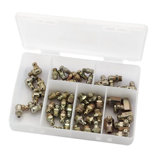 Draper 50 Assorted BSPT Grease Nipples