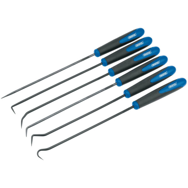 Draper 6 Piece Long Reach Hook and Pick Set