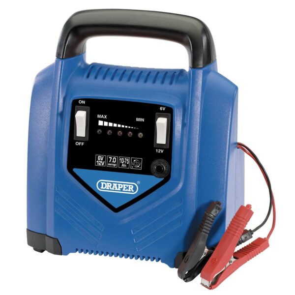 Draper BCP7A Automotive Battery Charger 6v or 12v