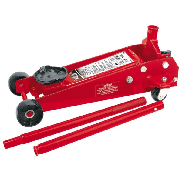 Draper 3t Heavy Duty Garage Trolley Jack 3 Tonne