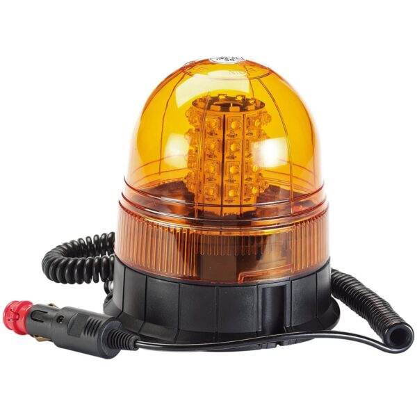 Draper RWB5 Magnetic Base LED Rotating Warning Light / Beacon